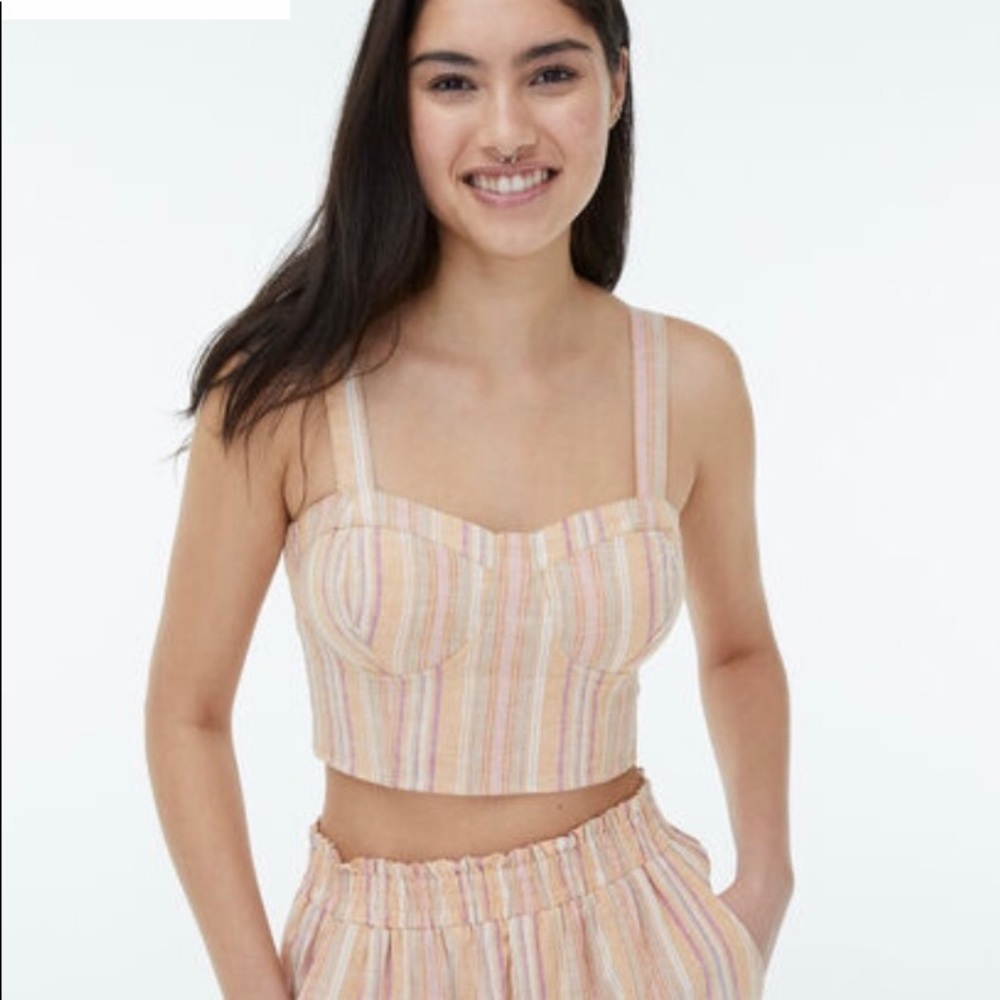 Aeropostale Striped Tank Top